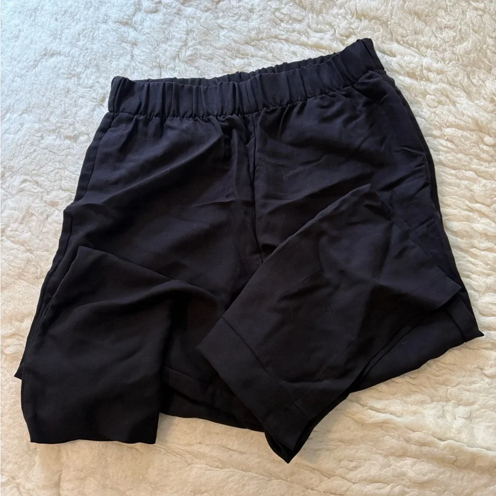 H&M Black High Waist Dress Capris - Picture 1 of 7